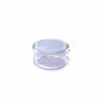 iwaki（イワキ） パック＆レンジ（グリーン）丸　380ｍｌ　7401-G　保存容器　耐熱ガラス