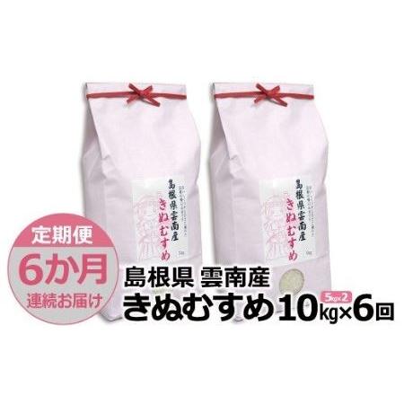 ふるさと納税 島根県「雲南産きぬむすめ」10kg（5kg×2） 島根県雲南市