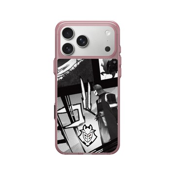 iPhone 17 Pro Max Clear (相機按鈕) 晶醺玫 - G2 Esports - Samurai Manga