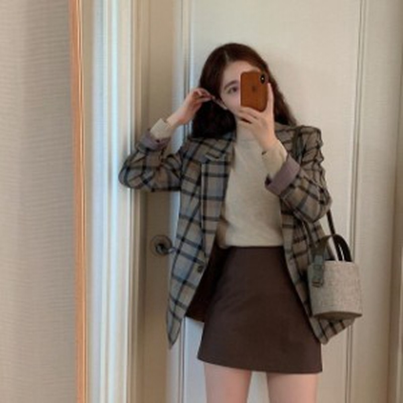 コートジャケットレディース テーラードジャケット ロングジャケット チェック柄ジャケット おしゃれ ジャケット アウター 大人カジュア 通販 Lineポイント最大1 0 Get Lineショッピング