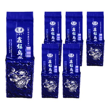 龍源茶品 鑫龍源 南投鹿谷鑫鈺醇秀迎香高山烏龍杉林溪茶葉 附提袋  150g  6包  1組
