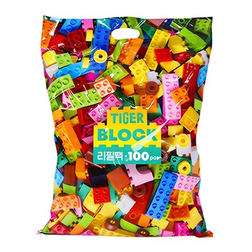 MY LITTLE TIGER 老虎座補充裝包 100 件  多色  1件