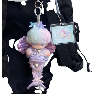 (無娃娃)原創dimoo新生日記10cm娃衣搪膠毛絨掛件衣服 美人魚生日禮物 禮物