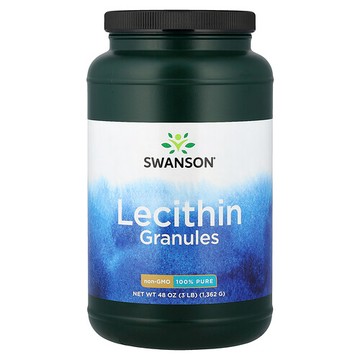 Swanson Vitamins, 卵磷脂顆粒，48 盎司（1,362 克）