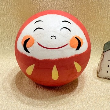 京都手作擺飾-搖鈴不倒翁系列-達摩