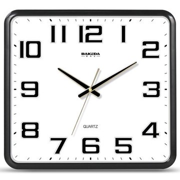 靜音電子鐘掛鐘客廳日歷鐘表簡約時尚家用時鐘掛牆表現代電子方形石英鐘【林之舍】