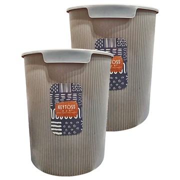 KEYTOSS 詰朵斯 丸型收納桶 聚丙烯PP材質  顏色隨機  2個