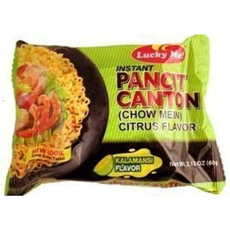 LUCKY ME PANCIT CANTON KALAMANSI インスタント パンシットカントン(焼きそば) カラマンシー味 60g 10