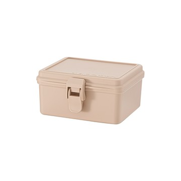 【日本天馬】HACOTTO 方形多功能PP收納工具箱-多色可選-榛果摩卡