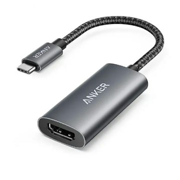 耀您館★ Anker支援8K@60Hz/4K@144Hz高畫質解析度Type-C轉HDMI視訊連接線A8317HA1(適Mac電腦筆電iPad平板XPS微軟)畫面延伸轉接器【APP下單點數4倍送】