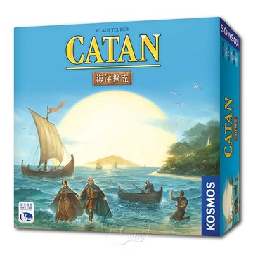 【新天鵝堡桌遊】卡坦島海洋擴充 Catan Seafarer Ex.【墊腳石】