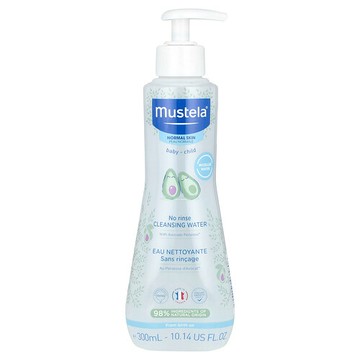 Mustela, 嬰兒專用免洗潔膚水，10.14 液量盎司（300 毫升）