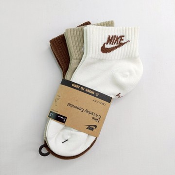 NIKE DX5074- Everyday Essential 薄底短襪 三雙入【iSport愛運動】