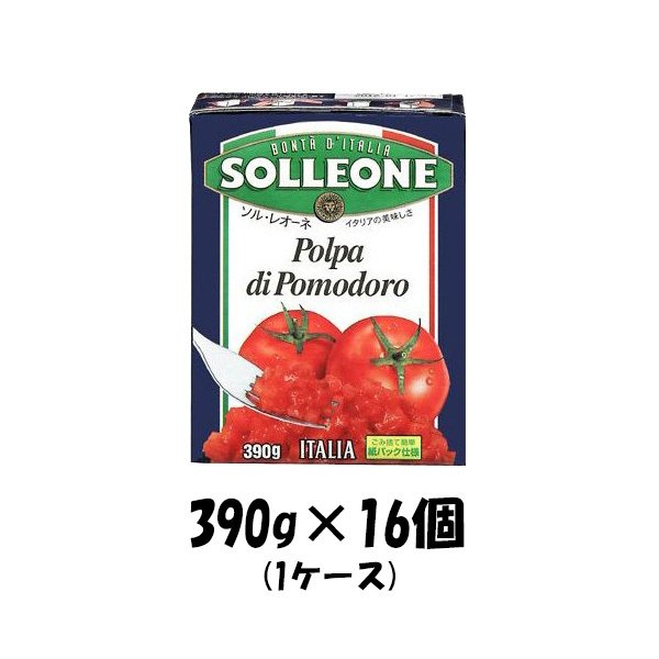 SOLLEONE ソル・レオーネ ダイストマト 390g 16パック 1ケース