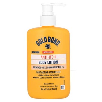 Gold Bond, 含方劑，緩解瘙癢潤膚露，5.5 盎司（155 克）