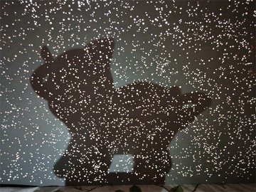 透光混凝土板，光學預制板，藝術混凝土板，現澆清水混凝土板樣板