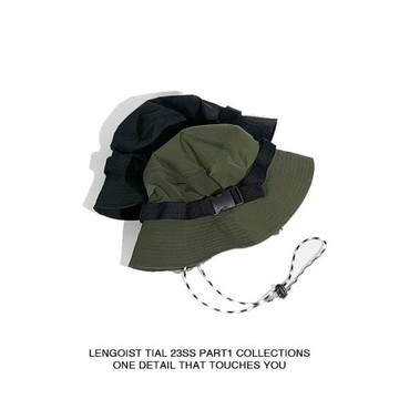 LENGOIST cityboy機能卡扣戰術防潑水防曬戶外休閑旅游漁夫帽輕便