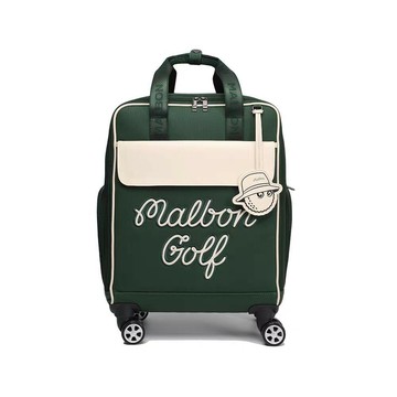 公司貨附發票  高爾夫收納包 新款 MALBON 高爾夫衣物包萬向四輪轉向大容量三段可調拉桿包便捷