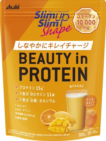 Slim Up Slim Shape BEAUTY in PROTEIN Mango Orange 300g