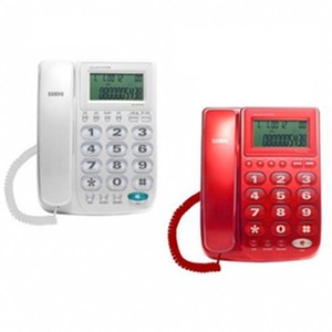 SAMPO聲寶 來電顯示有線電話 HT-W1310L （紅色）