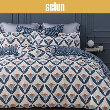【SCION】長絨棉雙人四件式床包組-鬱金香(金安德森寢具 狐狸寢具 SCION寢具)