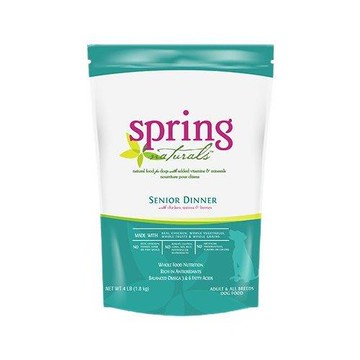 (下單數量2+贈寵物零食X1)美國Spring Natural曙光天然老犬專用餐犬糧 12LB(5.4kg)