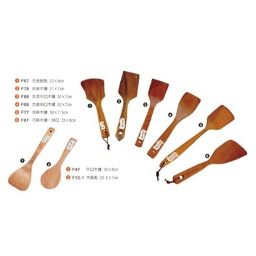 木製廚具【大正餐具批發】天然木飯匙 木鏟 菊川本味 木器 木湯匙