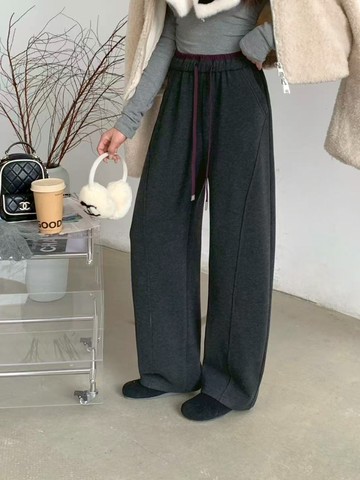 寒流來也能時髦的抓絨褲子