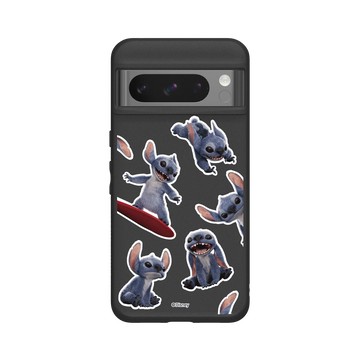 Pixel 8 Pro SolidSuit 黑 - 迪士尼-史迪奇 Disney Stitch - 史迪奇 - 電影版圖樣