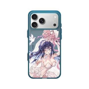 iPhone 17 Pro Max Clear (相機按鈕) 夜幕藍 - KSON - 純白誓約