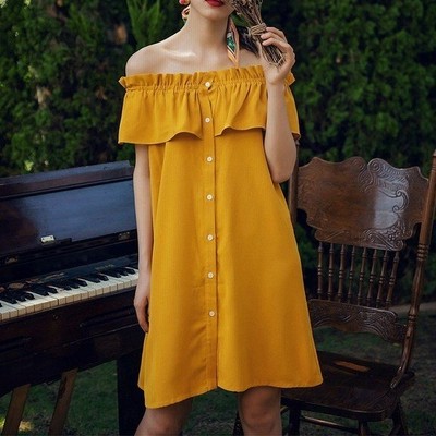 リゾートワンピース ハワイ 沖縄 グアム 50代 40代 30代 代 10代 ロング ミニ丈 背中見せ ワンピース オフショルダー 肩だし 通販 Lineポイント最大get Lineショッピング