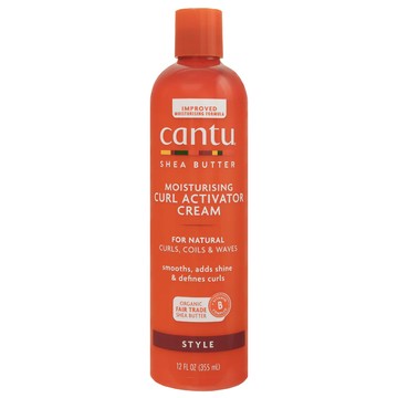 cantu 乳木果油保濕捲髮活力護髮霜  1個  355ml