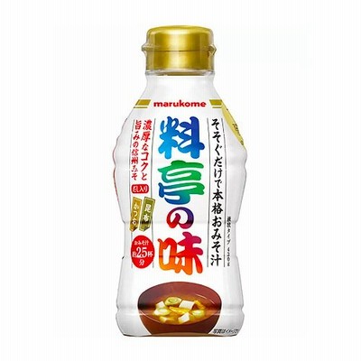 マルコメ 液みそ料亭の味 ４３０Ｇ ×12個