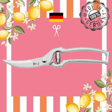 德國PAUL保羅 廚房用308-01雞鴨魚骨不鏽鋼剪刀(德國製造)