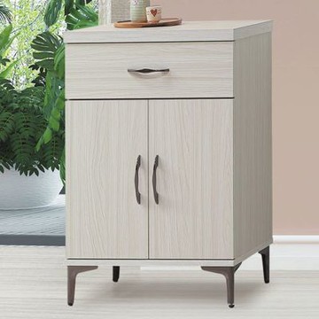 文創集 克亞2尺二門單抽低餐櫃-60x40x83.5-cm免組