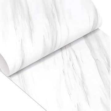 WA. WALL ART iINDOORS 大理石自黏防水壁紙 霧面爵士白 PVC材質  300 x 60cm