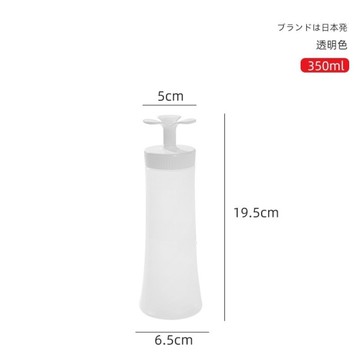 大號-花朵頭可倒立擠壓瓶 擠壓式調料瓶 多用途擠醬瓶 防塵蓋 醬料瓶 油罐 可站立