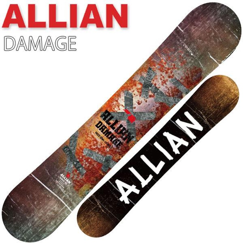 ALLIAN アライアン DAMAGE ダメージ 151cm 新作モデル www.knee