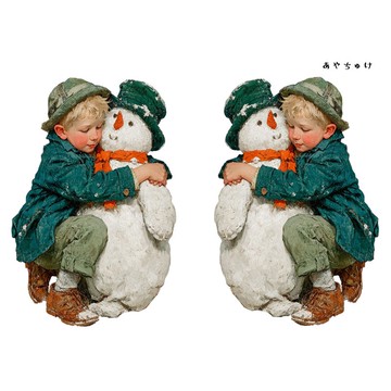 【11月新品2】08-108-0187 人物貼紙 聖誕復古風