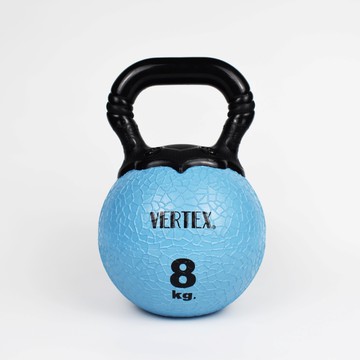 【VERTEX】橡膠壺鈴-淺藍 8KG
