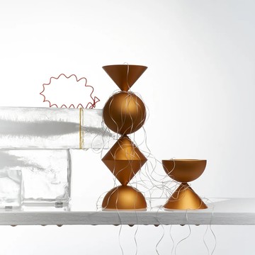 WUU | Time Holder 時光燭台 馬戲橙裝飾家居擺設蠟燭擺件 - S