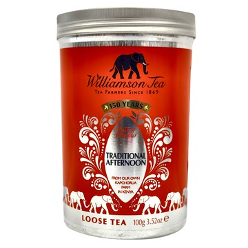 Williamson Tea 威廉森茶 原葉罐系列 傳統英式下午茶  100g  1罐