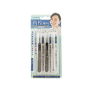 【Lumina】達人系粉刺夾組3入｜日本 精密製程 長度適手 DS004326