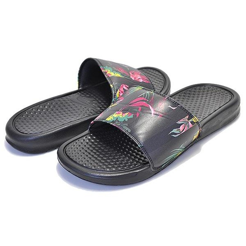 ナイキ ベナッシ JDI プリント NIKE BENASSI JDI PRINT black/black