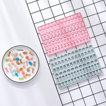 小魚貓掌矽膠模具 製冰盒 蛋糕 巧克力模具 烘焙工具 製冰器 冰格 冰塊 冰盒 冰淇淋 雪糕 肥皂 石膏模具【BlueCat】【JH1522】