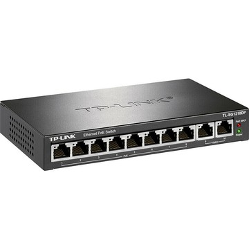 【快速出貨】 免運 網絡交換機 TP-LINK8口全千兆PoE交換機10口TL-SG1210DP隔離VLAN監控專用分線~優樂悅