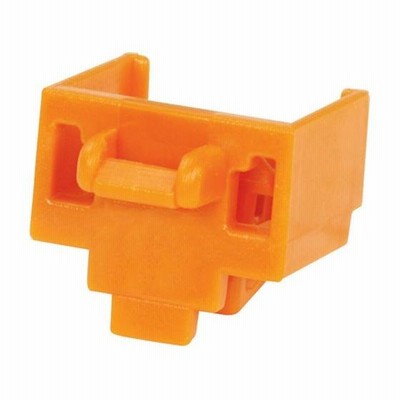 パンドウイット/モジュラージャックガード オレンジ 100個入　パンドウイットコーポレーション　8257349
