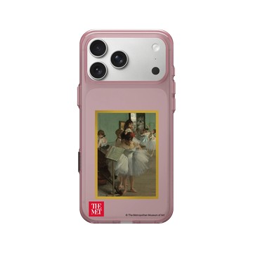 iPhone 17 Pro Max Clear (相機按鈕) 晶醺玫 - The MET - 畫框系列 - 竇加《舞蹈教室》
