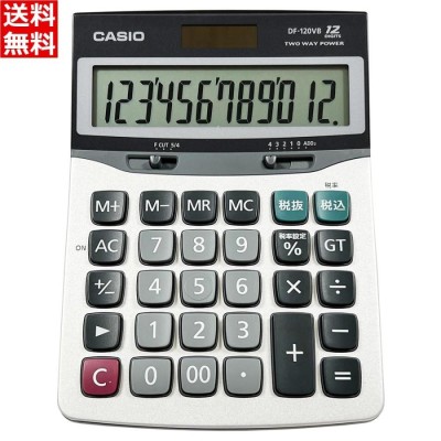 カシオ計算機 CASIO チェック検算電卓 ミニジャストタイプ12桁 MJ-120W