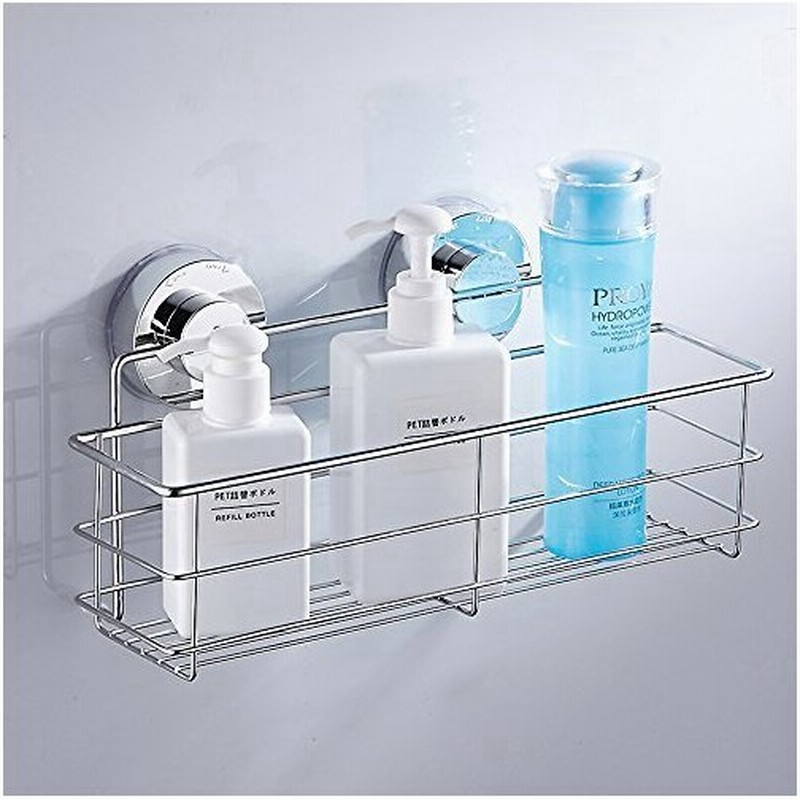 バスラック ステンレス お風呂ラック 強力吸盤 真空吸着 浴室収納 小物整理 ホルダー 洗面所 キッチン 水切り 通販 Lineポイント最大get Lineショッピング